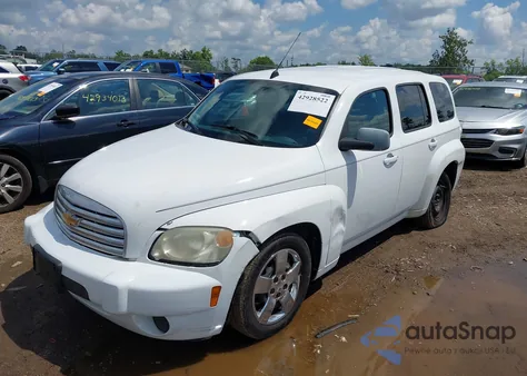 2010 Chevrolet Hhr Ls из США, поврежденный, VIN 3GNBAADB5AS560444